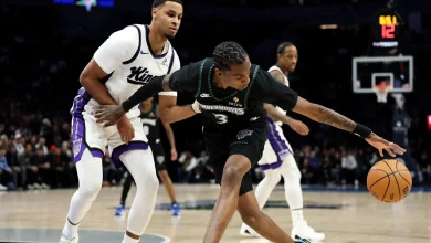 Timberwolves top Kings 117-103 without Edwards behind 24 points from Randle
