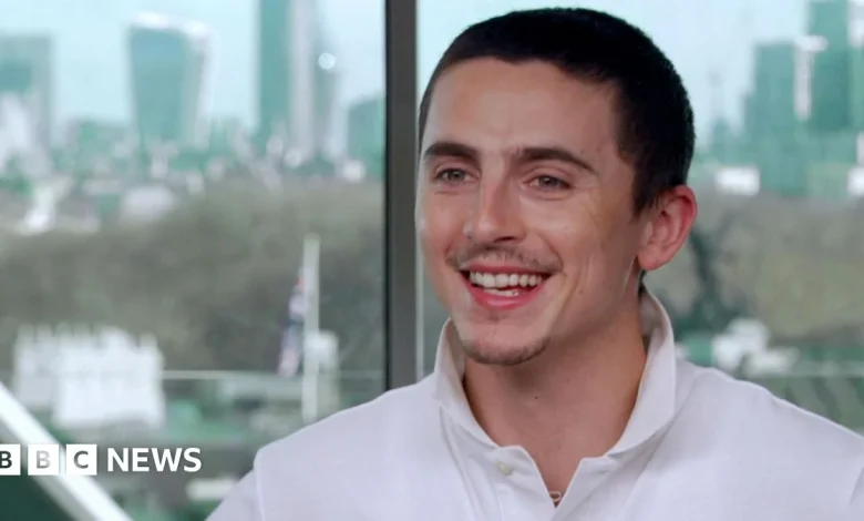 Timothée Chalamet on table tennis, his twenties and his love of... Susan Boyle