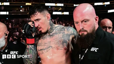 Tom Aspinall: Briton diagnosed with eye condition after UFC 321 bout with Ciryl Gane