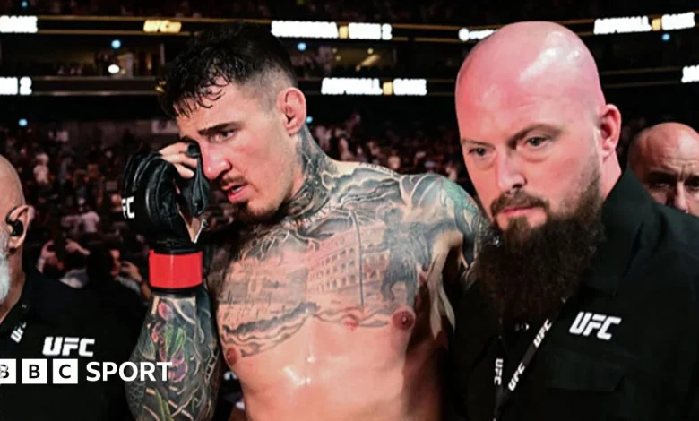 Tom Aspinall: Briton diagnosed with eye condition after UFC 321 bout with Ciryl Gane
