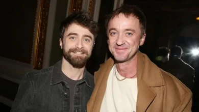 Tom Felton surprises Daniel Radcliffe at film screening in emotional Harry Potter reunion