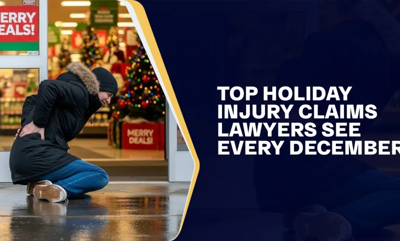 Top Holiday Injury Claims Lawyers See Every December