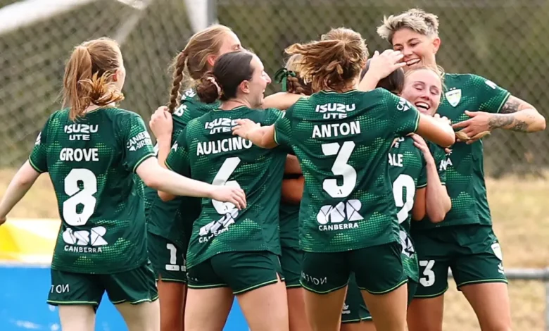 Top of the table Canberra end Melbourne City’s undefeated home & away streak at 30