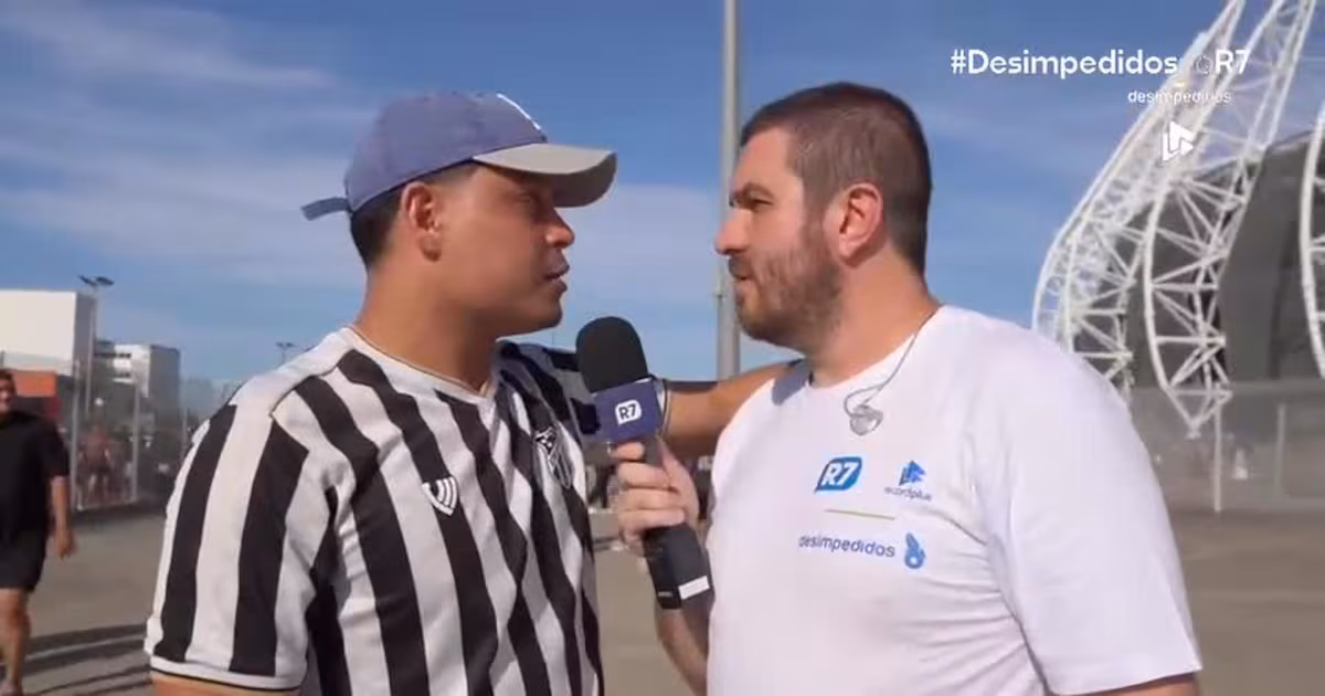 Torcedores do Ceará não temem Palmeiras no jogo decisivo para permanecer na Série A