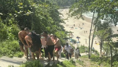 Tragic British father dragged from the sea dead in holiday island loved by tourists