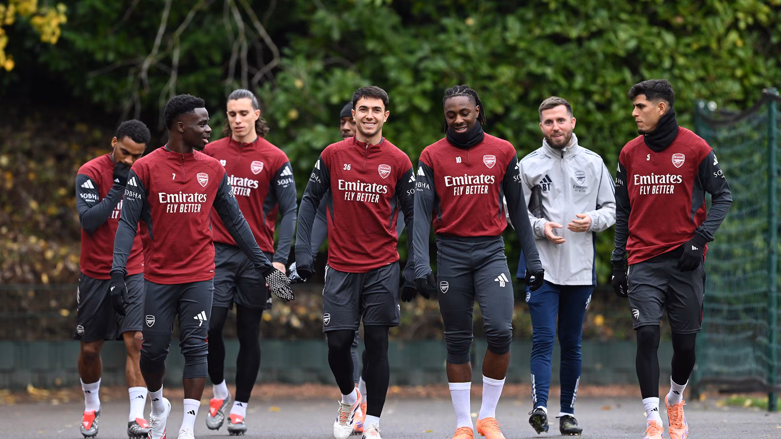 Training gallery: Stepping up for Club Brugge