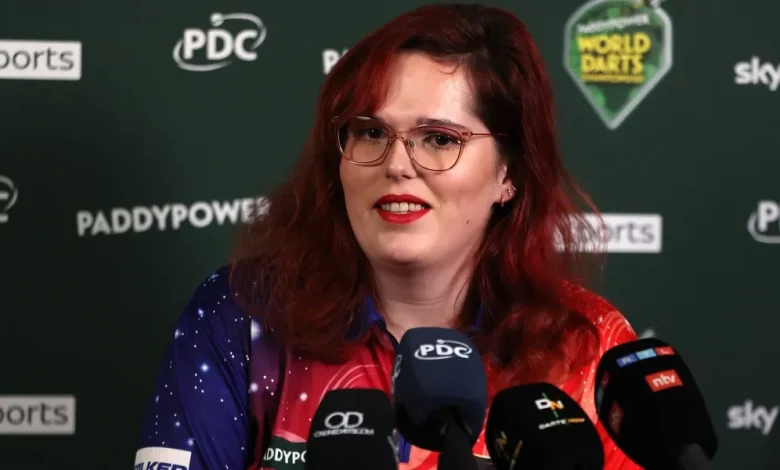 Trans darts star slams 'scary and s****y people' over gender complaints ahead of World Championship match