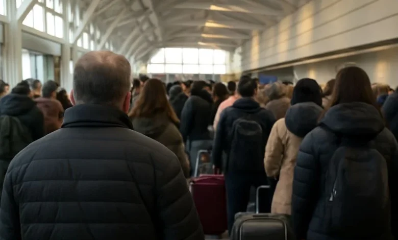 Travel Disarray at Chicago O Hare International Airport, Sao Paulo-Guarulhos, Jorge Newbery, Grantley Adams, Montreal Trudeau and Newark Liberty International as 23 Flights were Cancelled and 136 Flights were Delayed Between Toronto, Columbia And