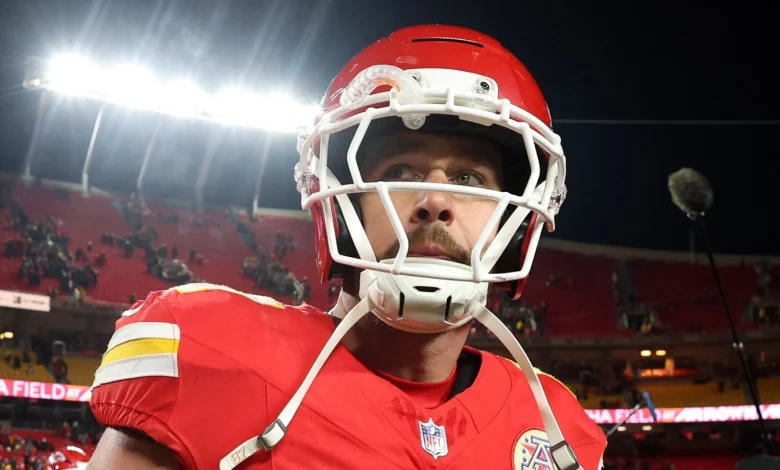 Travis Kelce skips post-game media availability after loss to Texans