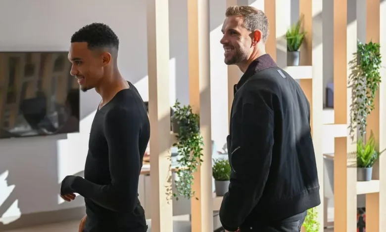 Trent Alexander-Arnold sends Jordan Henderson message after Diogo Jota celebration