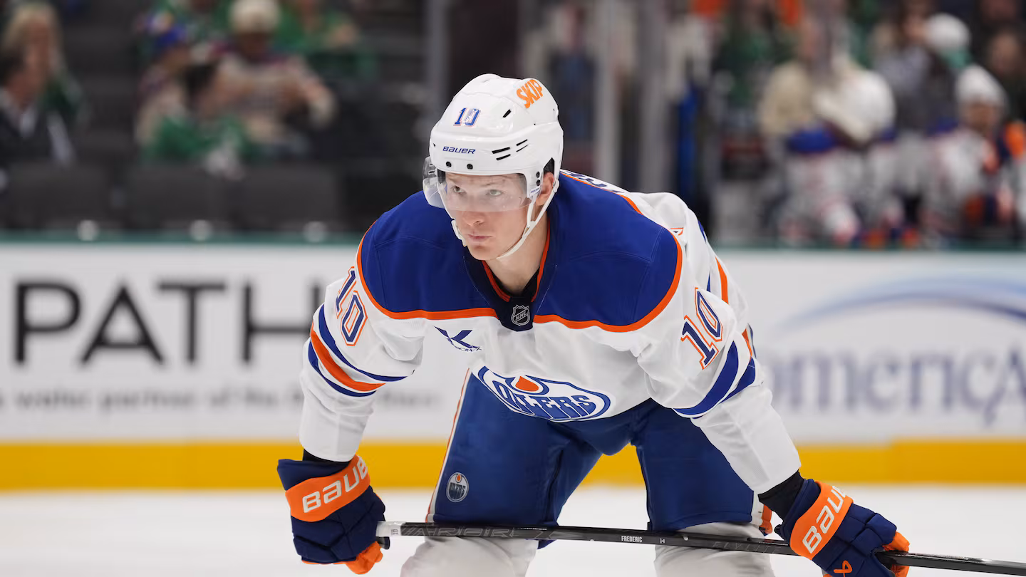 Trent Frederic makes his return to Boston with Oilers, still in search of his best spot in lineup