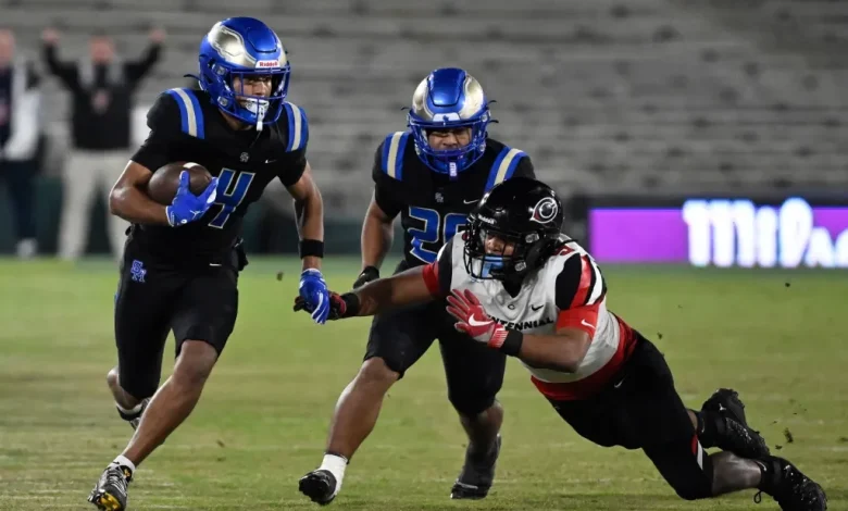 Trent Mosley’s talent, determination lift Santa Margarita football to new heights