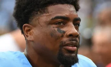 Treylon Burks Limited at practice