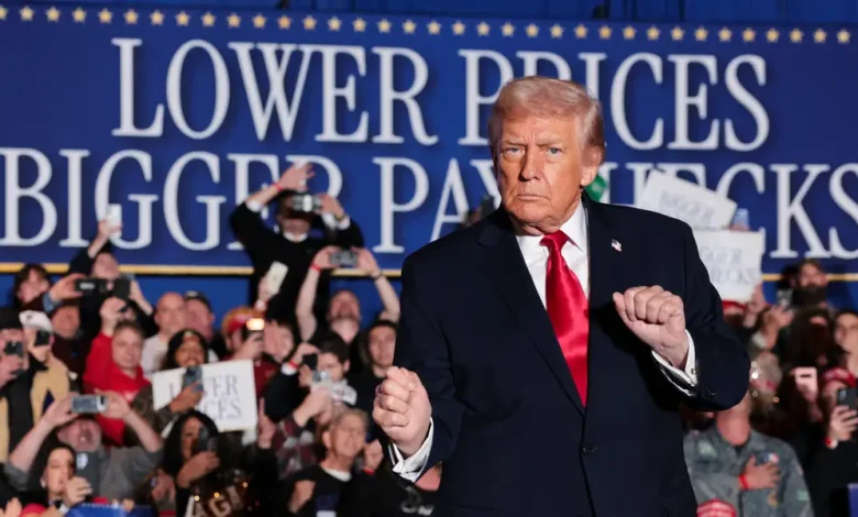 Trump defends tariffs as he launches economic tour: 'You can give up certain products. You could give up pencils.'