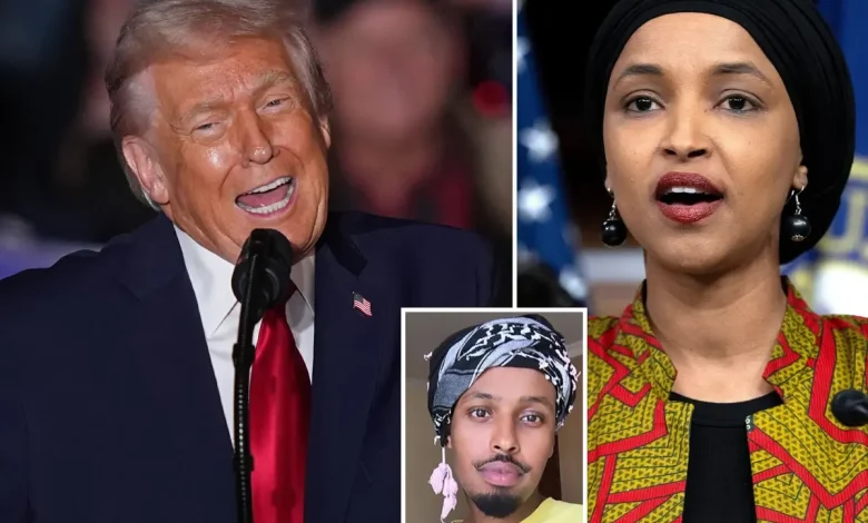 Trump fumes Rep. Ilhan Omar does nothing but 'b---ch,' insists she should 'get the hell out' of US