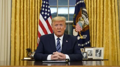 Trump says he'll deliver prime-time address to the nation on Wednesday