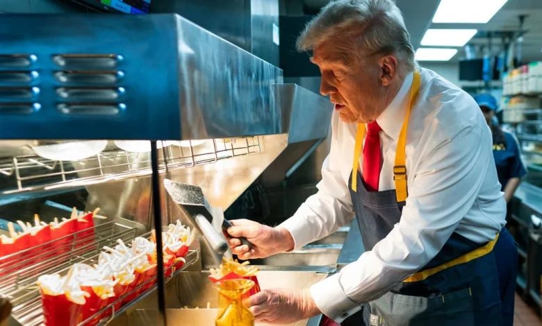 Trump served McDonald's to connect with voters. Now, many feel they can't afford it.