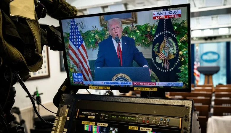 Trump’s divisive address to the nation, annotated