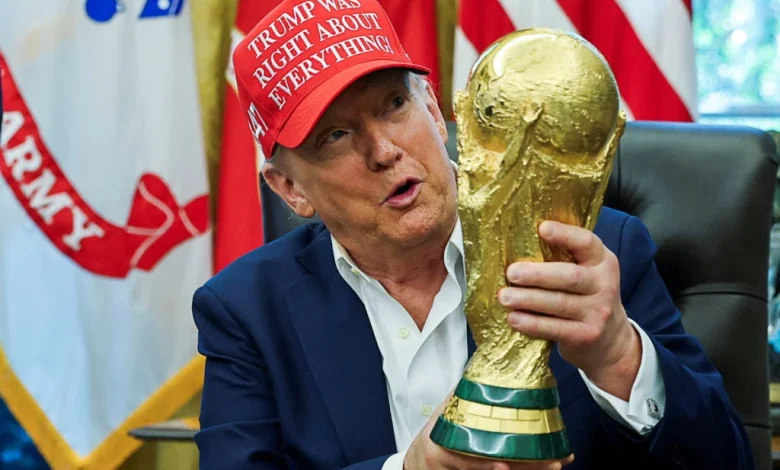 Trump’s immigration message collides with his welcome to World Cup fans