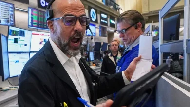 Tumbling crypto stocks threaten end to Wall Street's 5-day winning streak