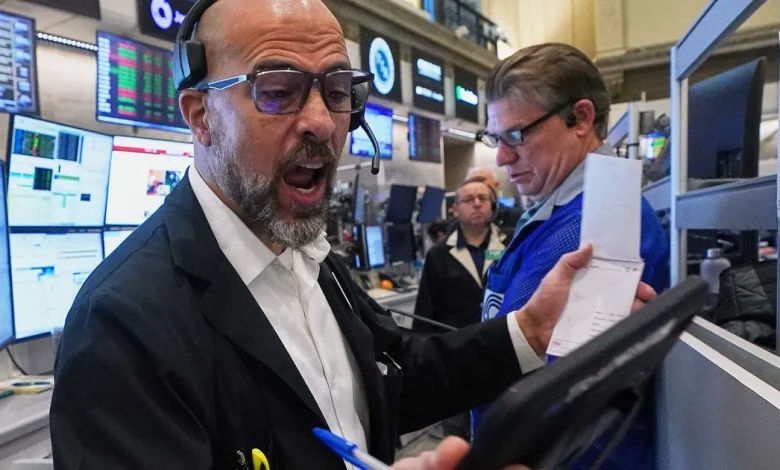 Tumbling crypto stocks threaten end to Wall Street's 5-day winning streak