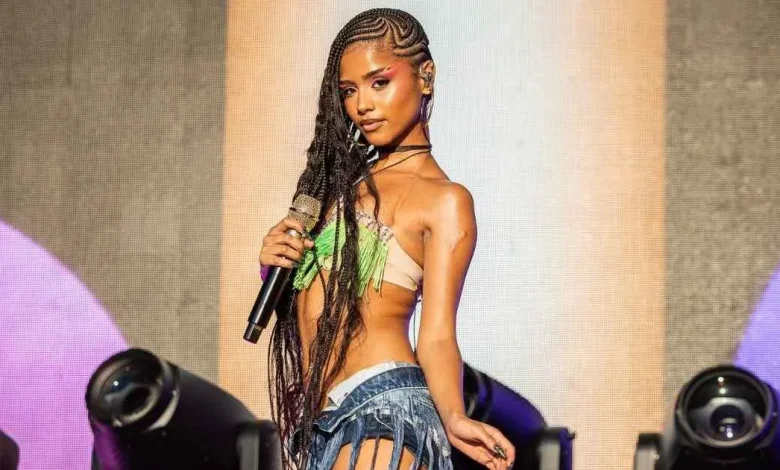 Tyla’s Neon Bra & Shorts Combo Is Such a ‘Slay’