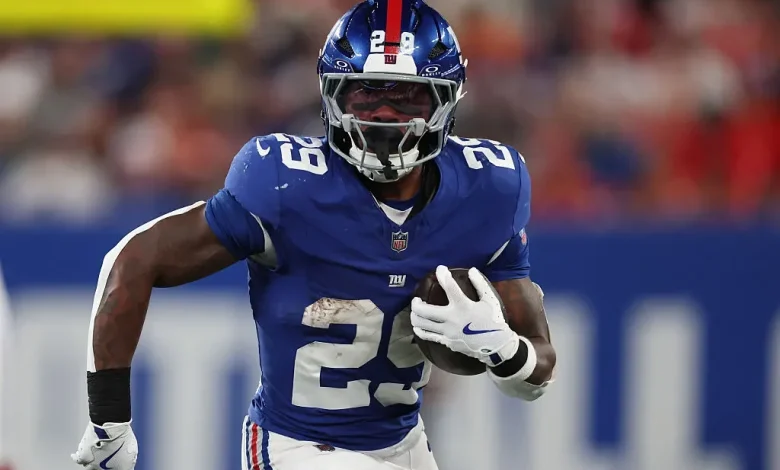 Tyrone Tracy Jr. best prop bet for Giants at Patriots on Monday 12/1/25