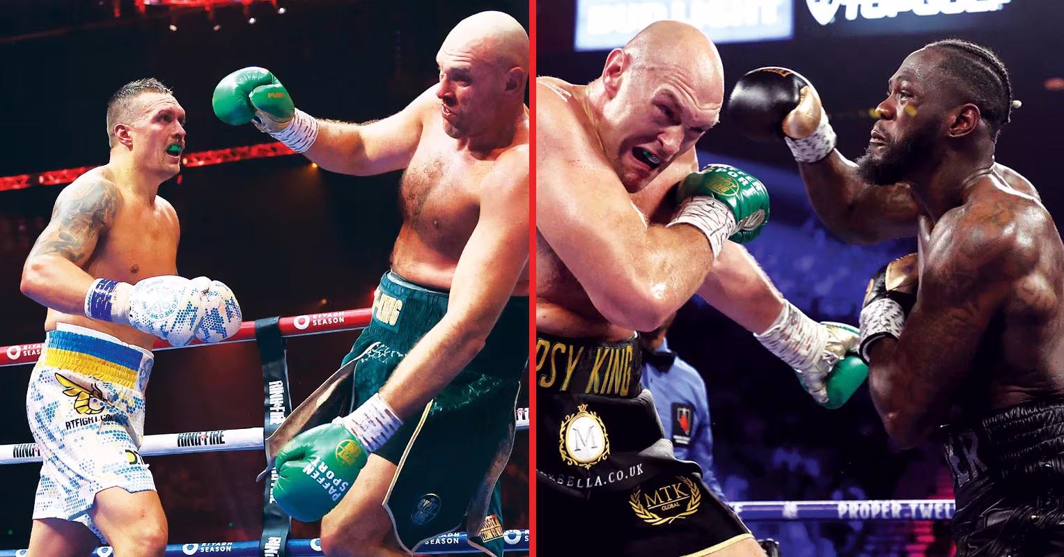 Tyson Fury rates the power of Usyk and Deontay Wilder as Usyk offers 'Bronze Bomber' title shot