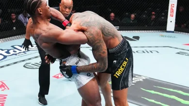 UFC 323 Highlights! Abdul-Malik Snatches Up Standing Guillotine Choke