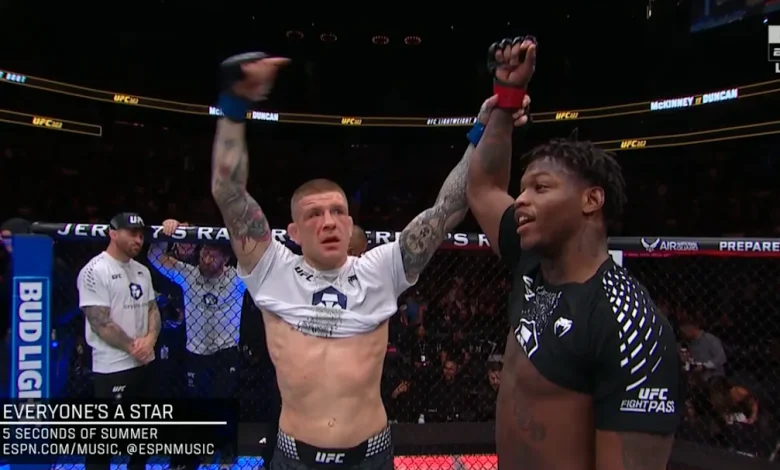 UFC 323 car crash of Chris Duncan vs. Terrance McKinney ends in submission