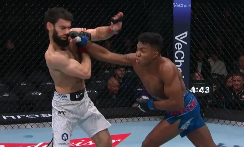 UFC 323 video: Mairon Santos floors Muhammad Naimov in final round