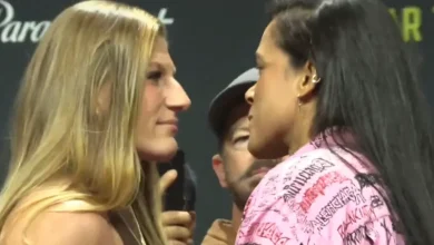 UFC 324 video: Kayla Harrison vs. Amanda Nunes first faceoff