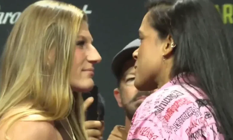UFC 324 video: Kayla Harrison vs. Amanda Nunes first faceoff