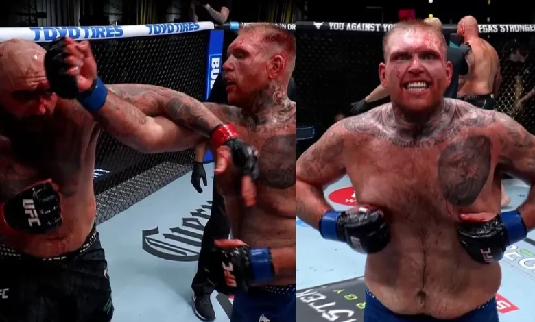 UFC on ESPN 73 video: Steven Asplund sets striking record in TKO win