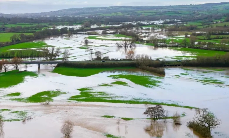 UK weather: Met Office warns of heavy rain and 50mph winds as 135 flood alerts issued across Britain