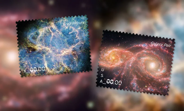 US Postal Service returns to Webb Space Telescope for 2026 Priority Mail stamps