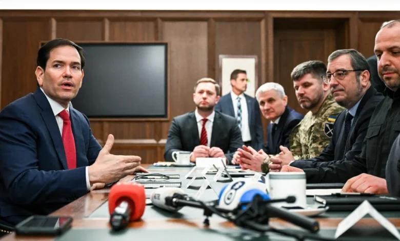 U.S. and Ukrainian officials hold 'very productive' meeting in Florida