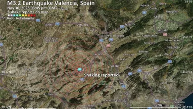 Uncertain quake: M3.0, Murcia, 33 km northwest of Elda, Alicante, Valencia, Spain, Sunday, Nov 30, 2025, at 02:45 pm (GMT +1)