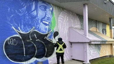 Une murale en hommage à Karl Tremblay vandalisée à Repentigny