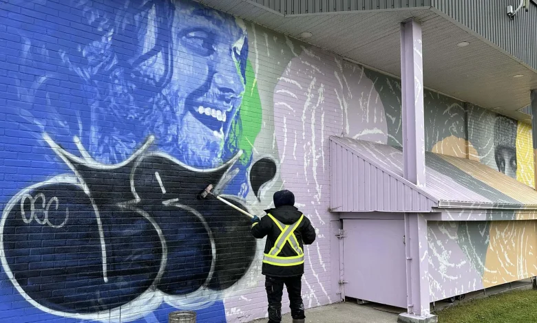Une murale en hommage à Karl Tremblay vandalisée à Repentigny