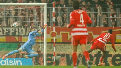 Union sink second-placed Leipzig to climb in Bundesliga