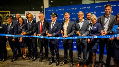 United's inaugural flight to Adelaide, Australia: TPG was there