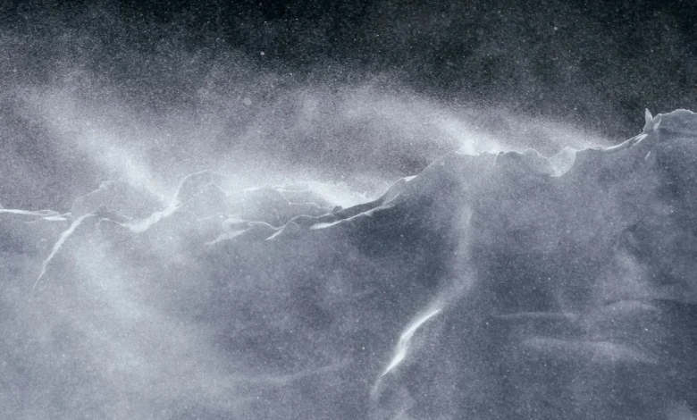 Up to 15 cm of heavy, blowing snow possible through this afternoon