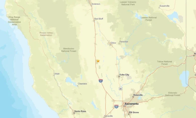 Update: Earthquake shakes region near Willows, CA on Nov. 30 - 3.1 magnitude recorded