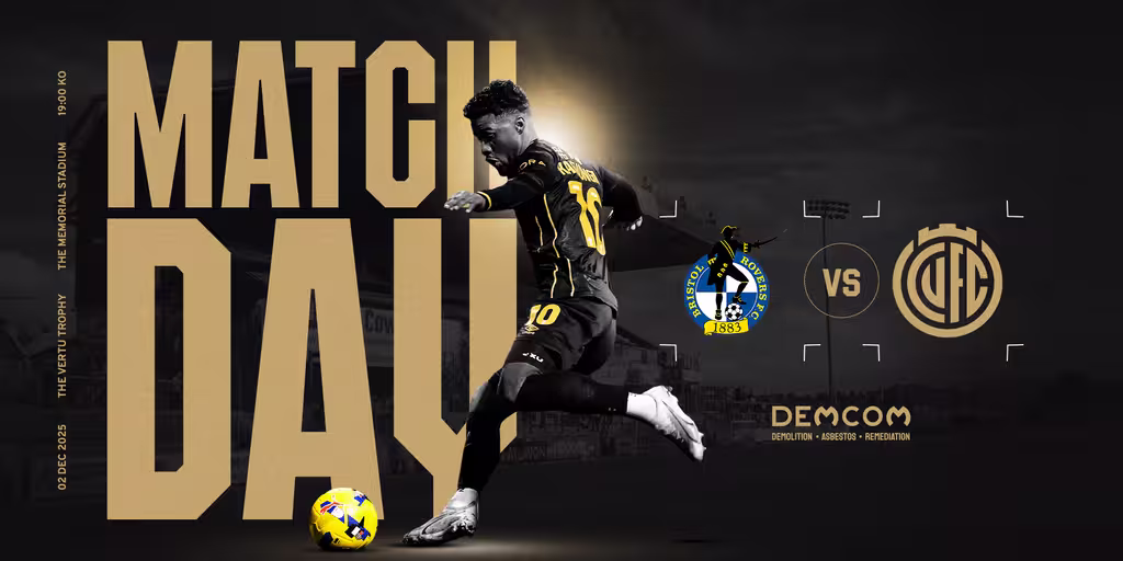 U's Matchday: Bristol Rovers (A)