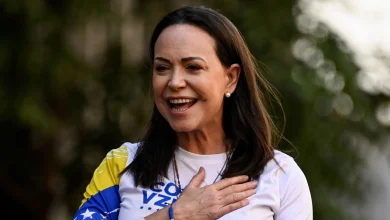 Venezuelan opposition leader misses Nobel Peace Prize ceremony as 'lives risked' to get her to Oslo