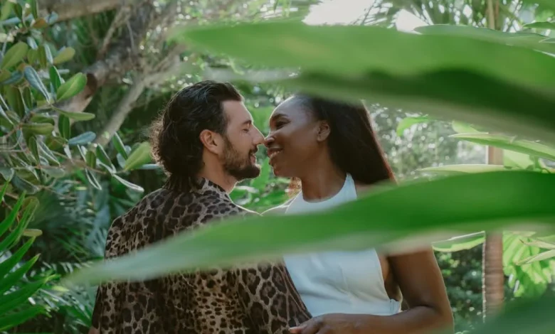 Venus Williams celebrates engagement to Andrea Preti with tropical photo shoot