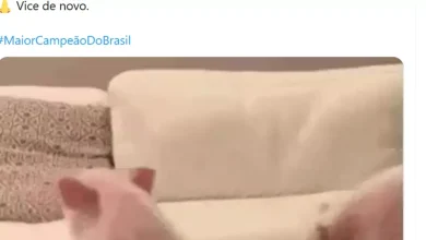 'Vice de novo': Flamengo zoa Palmeiras após conquista antecipada do Brasileirão