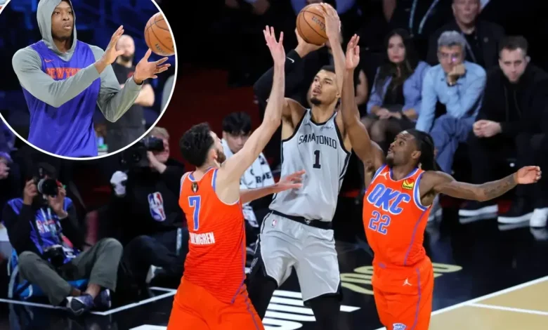 Victor Wembanyama is an NBA unicorn standing in the Knicks’ way