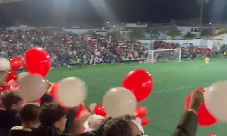 Vídeo | La afición del Antoniano, con todo ante el Villarreal